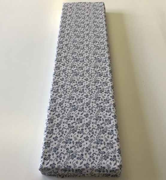 Navy Bow Box Cover