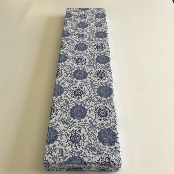 Blue and white Mandala Box Cover