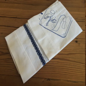 Blue Mix and Match Cotton Serviettes - Image 4