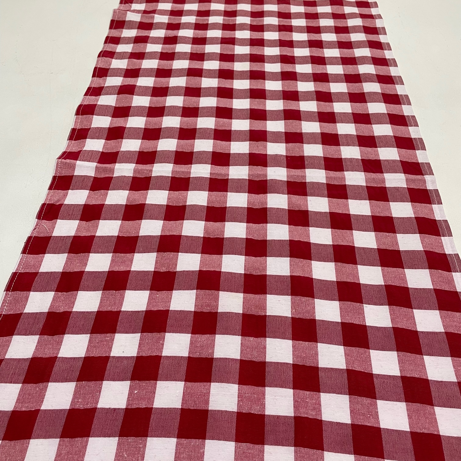 Red Med Check Runners