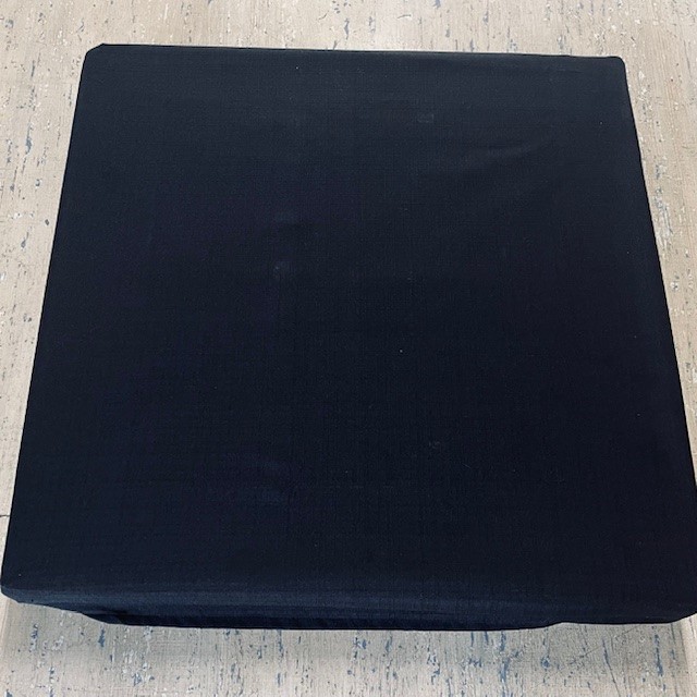 Black Plain Box Cover SQ