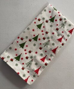Green Red Christmas Tree Serviettes