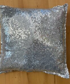 Silver Sequin Scatter Cushions